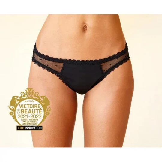 Sisters Republic Culotte Menstruelle Adulte Bikini Sidonie Noir - image 10