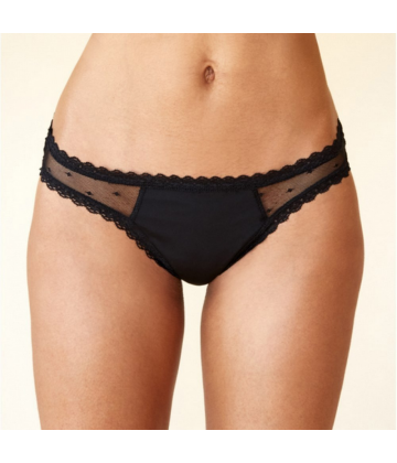 Sisters Republic Culotte Menstruelle Adulte Bikini Sidonie Noir