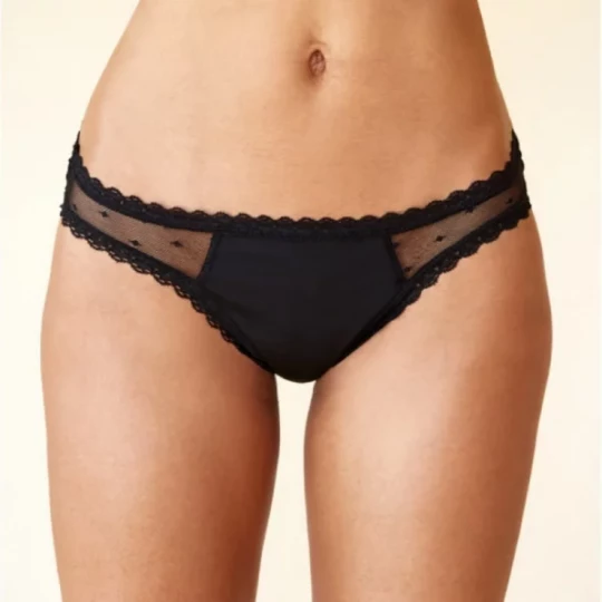 Sisters Republic Culotte Menstruelle Adulte Bikini Sidonie Noir