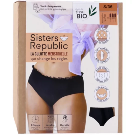 Sisters Republic Culotte Colette Noire Super - image 5