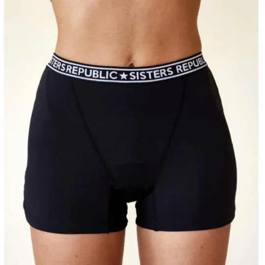 Sisters Republic Culotte Menstruelle Boxer Ginger Noir - image 5