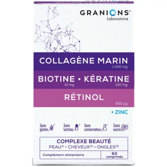 Granions Complexe Peau Cheveux Ongles x 60