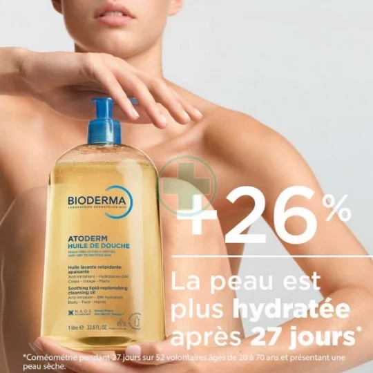 Bioderma Atoderm Huile de Douche Relipidante Recharge 1 L - image 3