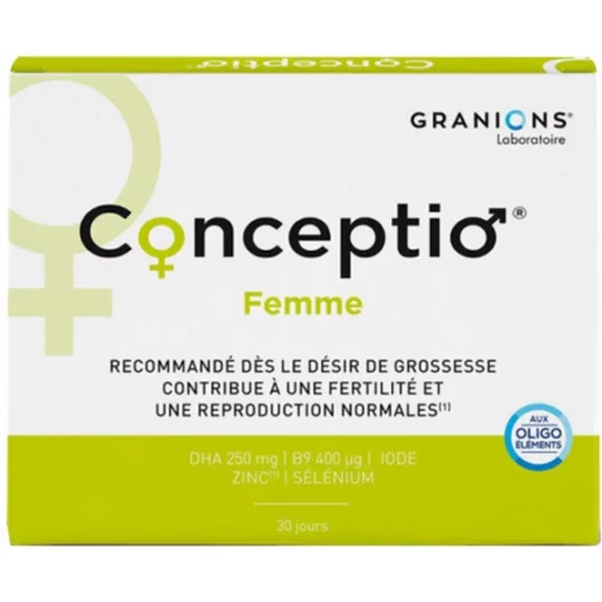 Conceptio Femme Gélules x 30 + Capsules x 30