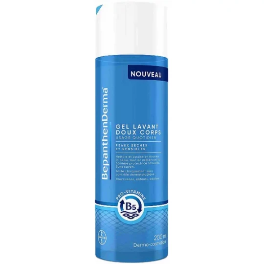 BepanthenDerma Gel Nettoyant Apaisant 200 ml