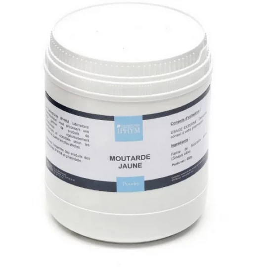 Iphym Farine de Moutarde Jaune Poudre 250 g