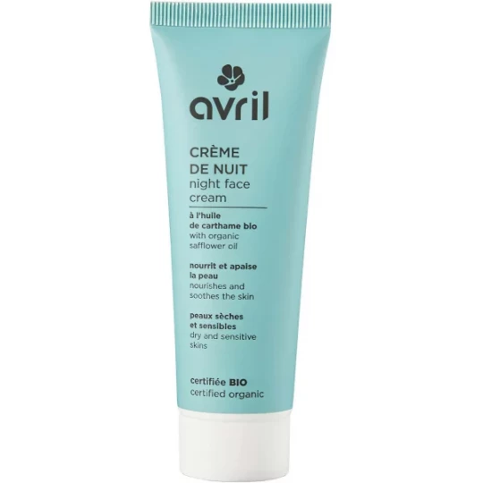 Avril Crème de Nuit Bio 50 ml