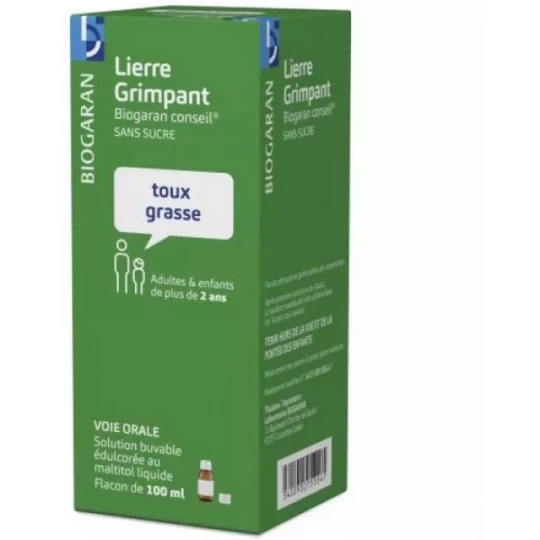 Lierre Grimpant Biogaran Conseil Sans Sucre 100 ml