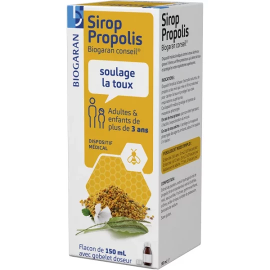 Biogaran Sirop Propolis 150 ml - image 2