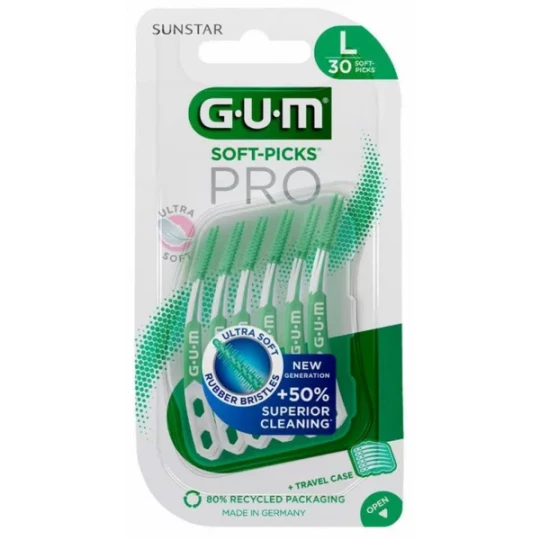 GUM Brossettes Interdentaires Soft-Picks Pro L x 30