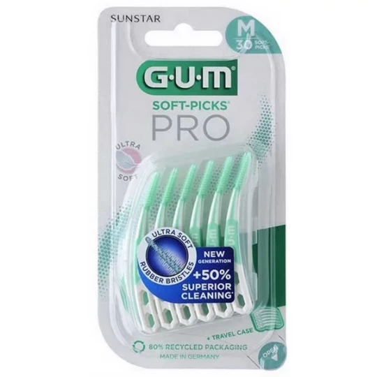 GUM Brossettes Interdentaires Soft-Picks Pro M x 30