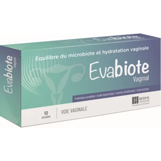 Evabiote Vaginale Ovule x 10
