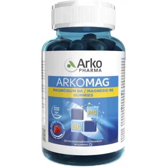 Arkopharma Arkomag Magnésium B6 Gummies x 45