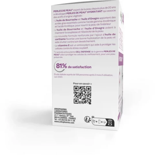 Arkopharma Perles de Peau Hydratant Capsules x 180 - image 3