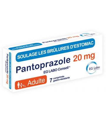 EG Labo Pantoprazole 20 mg comprimés