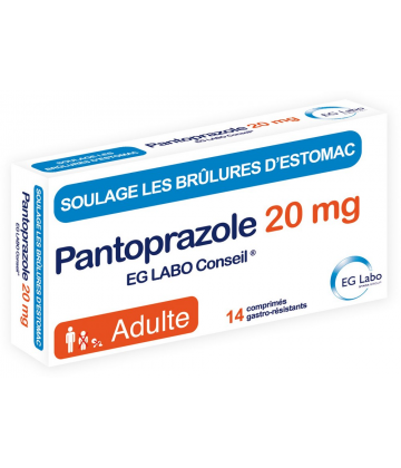 EG Labo Pantoprazole 20 mg comprimés
