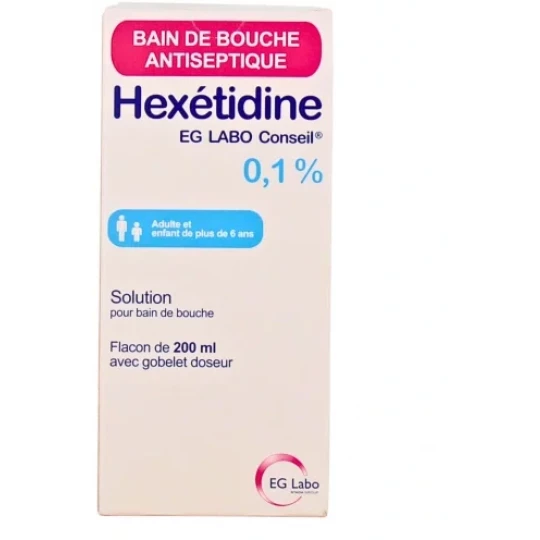 Hexétidine EG 0,1% 200 ml - image 1