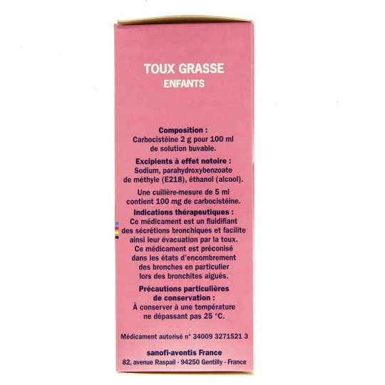 Bronchokod Enfants 2% Sirop 125 ml - image 2