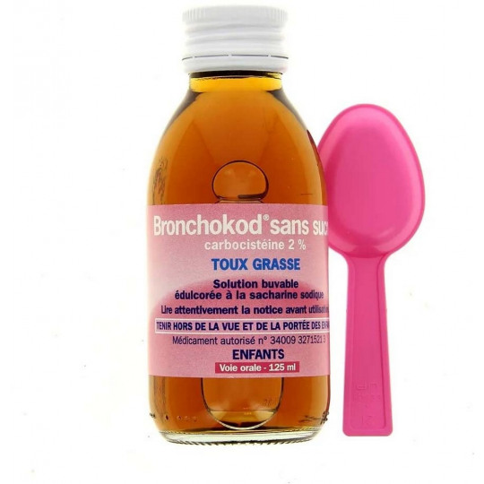 Bronchokod Enfants 2% Sirop 125 ml - image 4