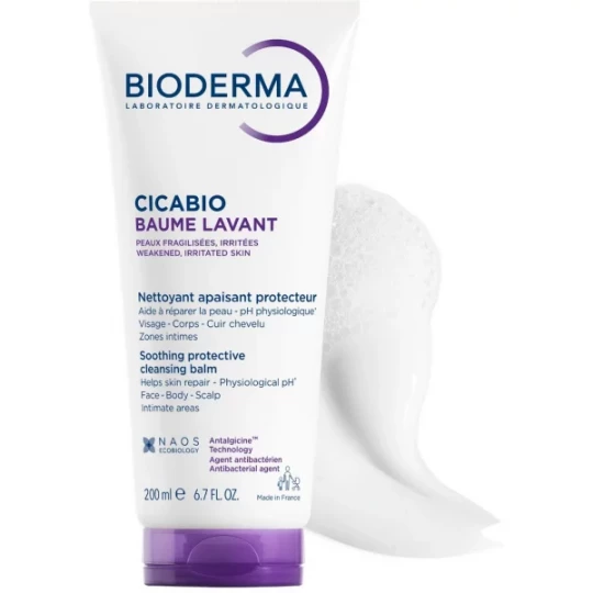 Bioderma Cicabio Baume Lavant 200 ml - image 3