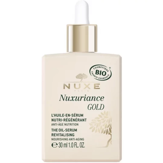 Nuxe Nuxuriance Gold l'Huile-en-Sérum Nutri-Régénérant Bio 30 ml