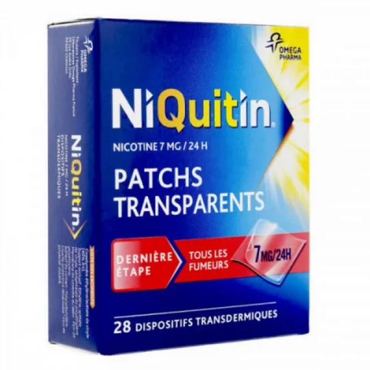 NiQuitin patchs 7 mg/24h x 28