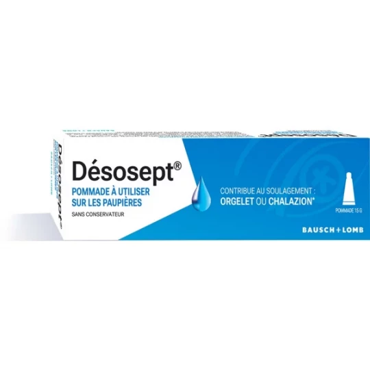 Bausch & Lomb Desosept Pommade Ophtalmique 15 g