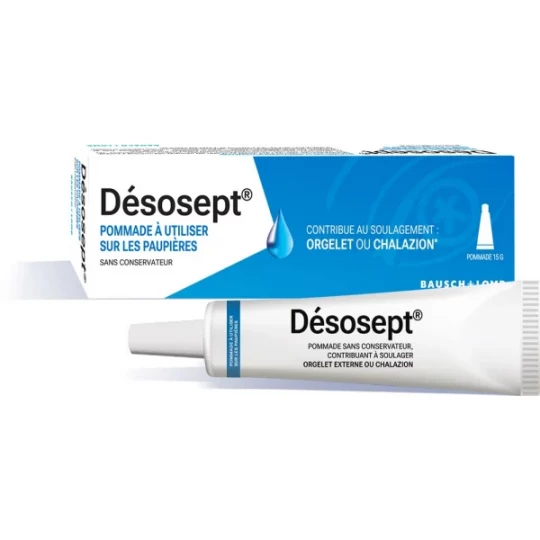 Bausch & Lomb Desosept Pommade Ophtalmique 15 g - image 2