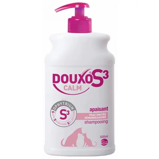Ceva Douxo S3 Calm Shampoing Apaisant Chiens et Chats 500 ml