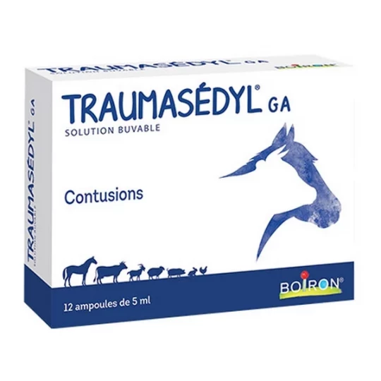 Traumasedyl GA Solution Buvable Ampoules 5 ml x 12