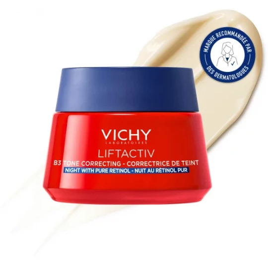 Vichy LiftActiv Crème B3 Anti-Tache Nuit Au Rétinol Pur 50 ml