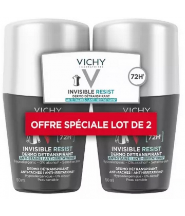 Vichy Homme Déodorant Invisible Resist Roll-on 72h