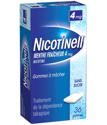 Nicotinell Menthe Fraîcheur 4 mg Sans Sucre x 36