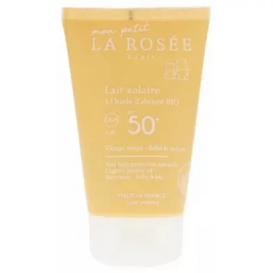 Mon Petit La Rosée Lait Solaire Huile d'Abricot Bio SPF50+ 125 ml