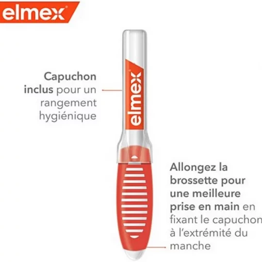 Elmex Brossettes Interdentaires 0.7 mm x 8 - image 6