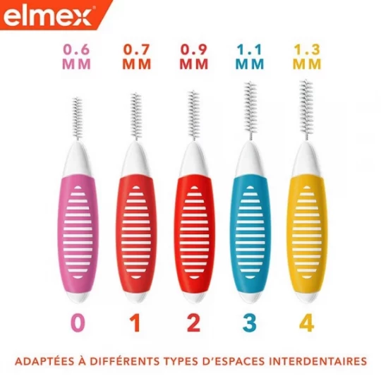Elmex Brossettes Interdentaires 1.3 mm x 8 - image 2