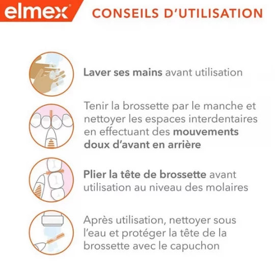 Elmex Brossettes Interdentaires 1.3 mm x 8 - image 4