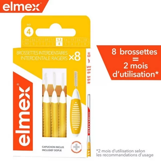 Elmex Brossettes Interdentaires 1.3 mm x 8 - image 6