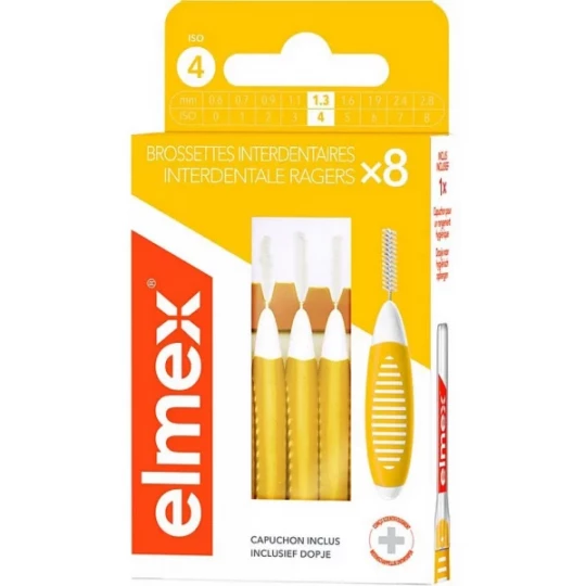 Elmex Brossettes Interdentaires 1.3 mm x 8