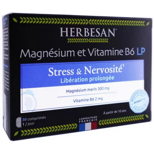 Herbesan Magnésium et Vitamine B6 LP x 30