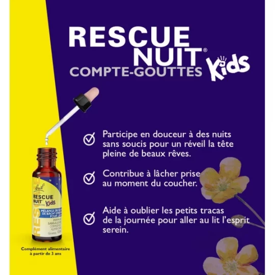 Rescue Nuit Kids Gouttes 10 ml - image 2