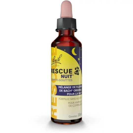 Rescue Bach Pets Compte-Gouttes Nuit 20 ml - image 3