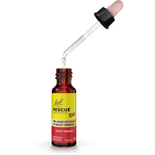 Rescue Kids Compte-Gouttes Goût Fraise 10 ml - image 3