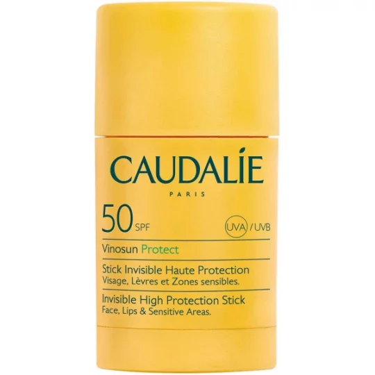 Caudalie Vinosun Protect Stick Solaire Invisible Haute Protection SPF50 15 g