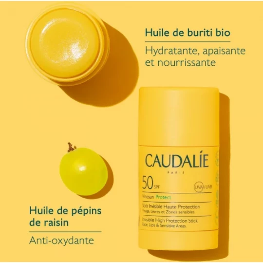 Caudalie Vinosun Protect Stick Solaire Invisible Haute Protection SPF50 15 g - image 5