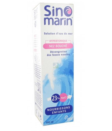 Sinomarin Hypertonique Nez Bouché Nourrissons - Enfants 100 ml