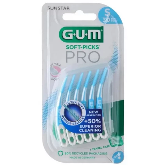 GUM Soft-Picks Pro Small Bâtonnets Interdentaires x 30