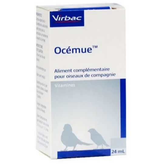 Virbac Océmue Vitamines pour Oiseaux 24 ml