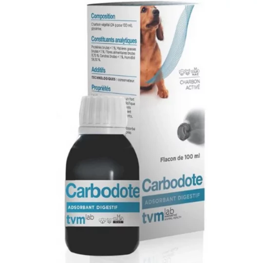 Carbodote Charbon Végétal Solution Buvable 100 ml
