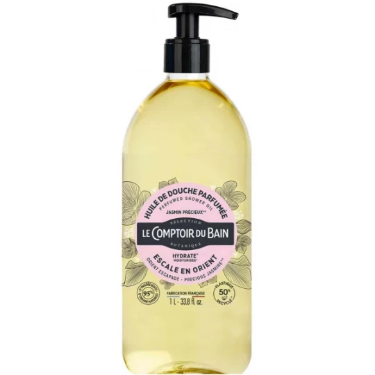 Le Comptoir du Bain Huile de Douche Parfumée Flacon 1 L